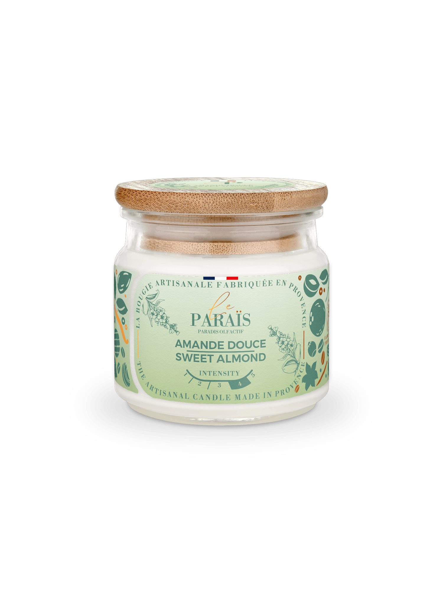Bougie parfumée Amande douce 1 Bougie parfumée Amande douce