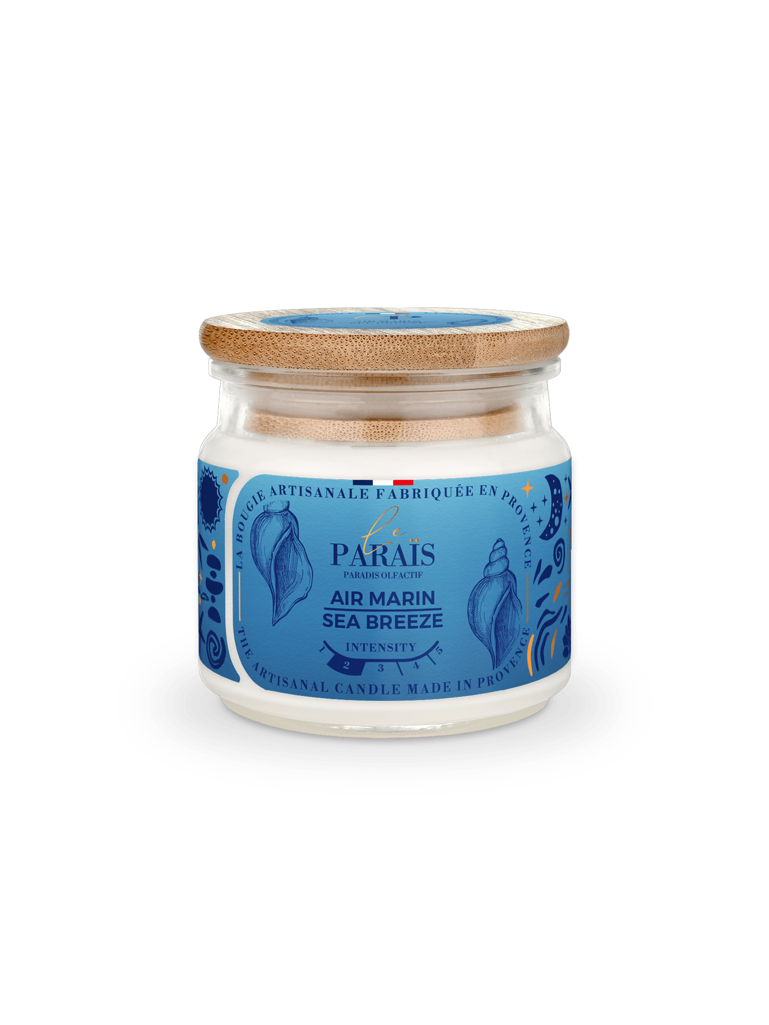Bougie parfumée Air marin 1 Bougie parfumée Air marin