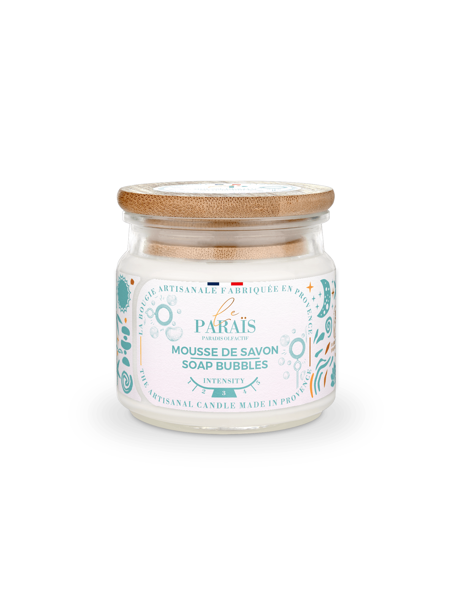 Bougie parfumée Mousse de Savon 1 Bougie parfumée Mousse de Savon