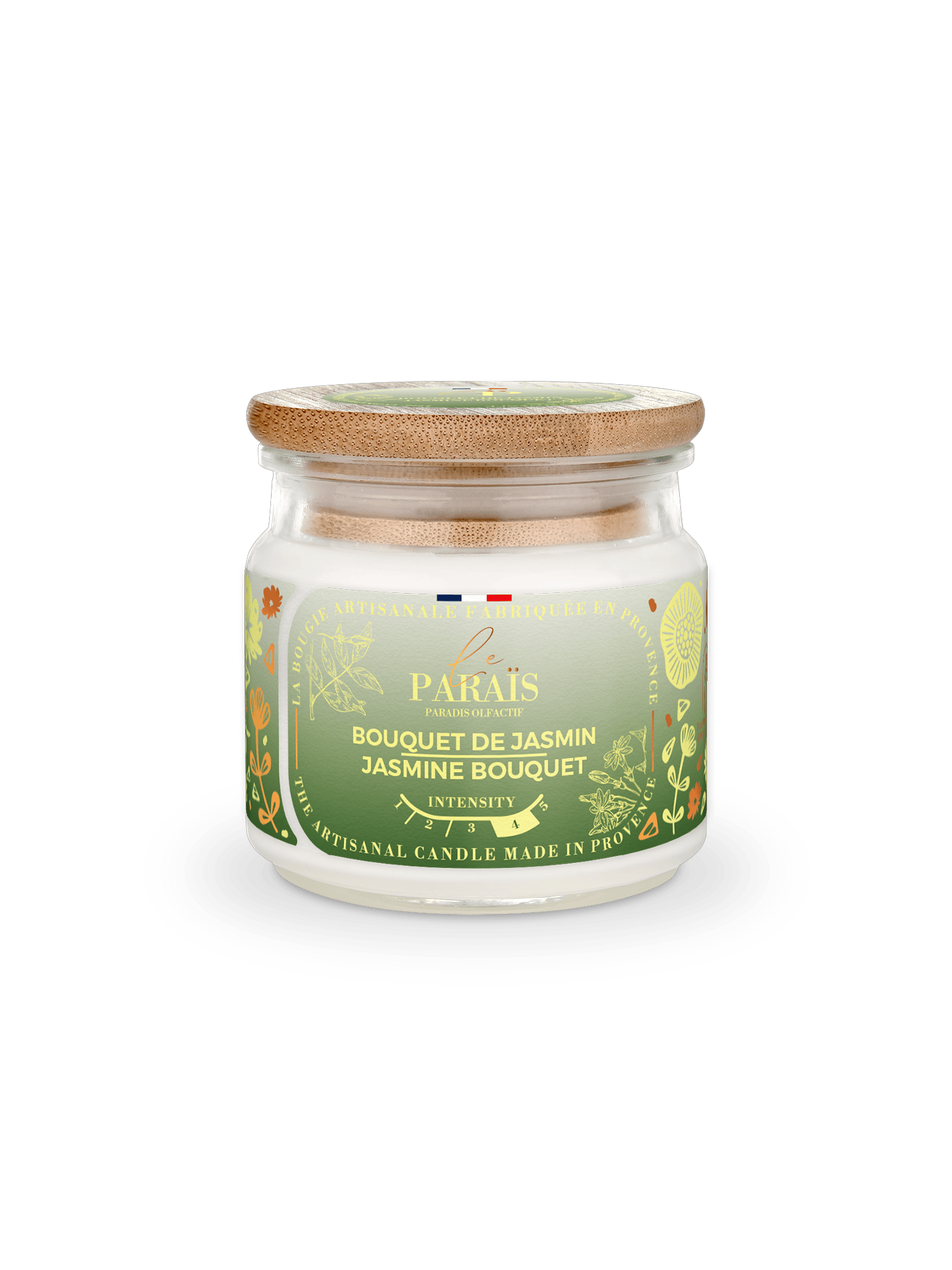 Bougie parfumée Bouquet de Jasmin 1 Bougie parfumée Bouquet de Jasmin