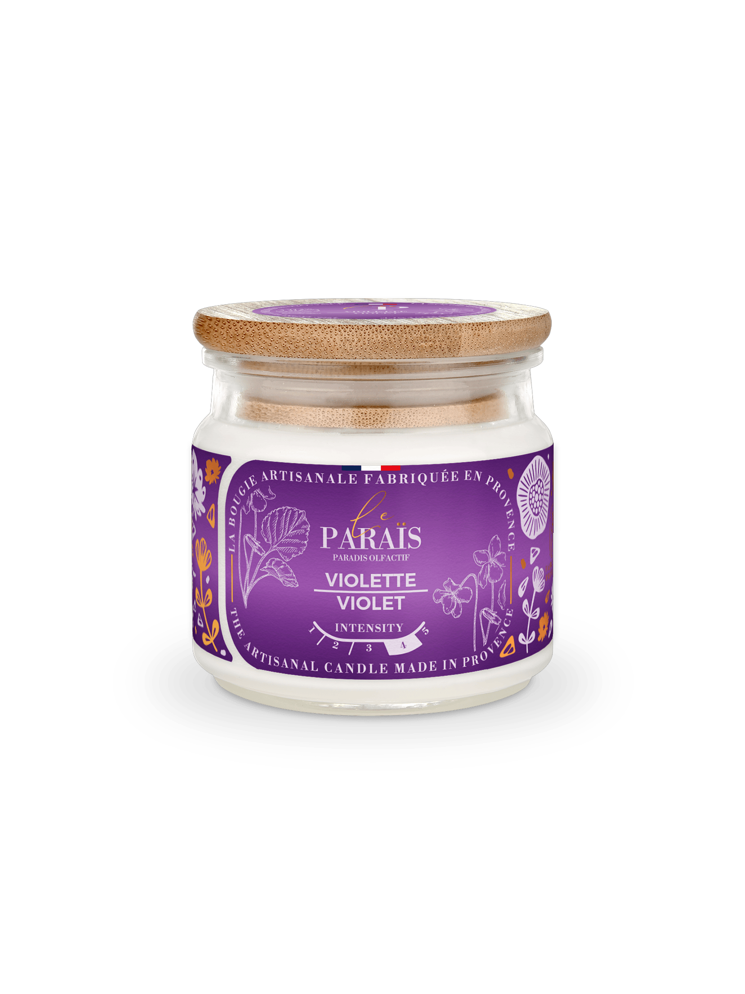 Bougie parfumée Violette 1 Bougie parfumée Violette