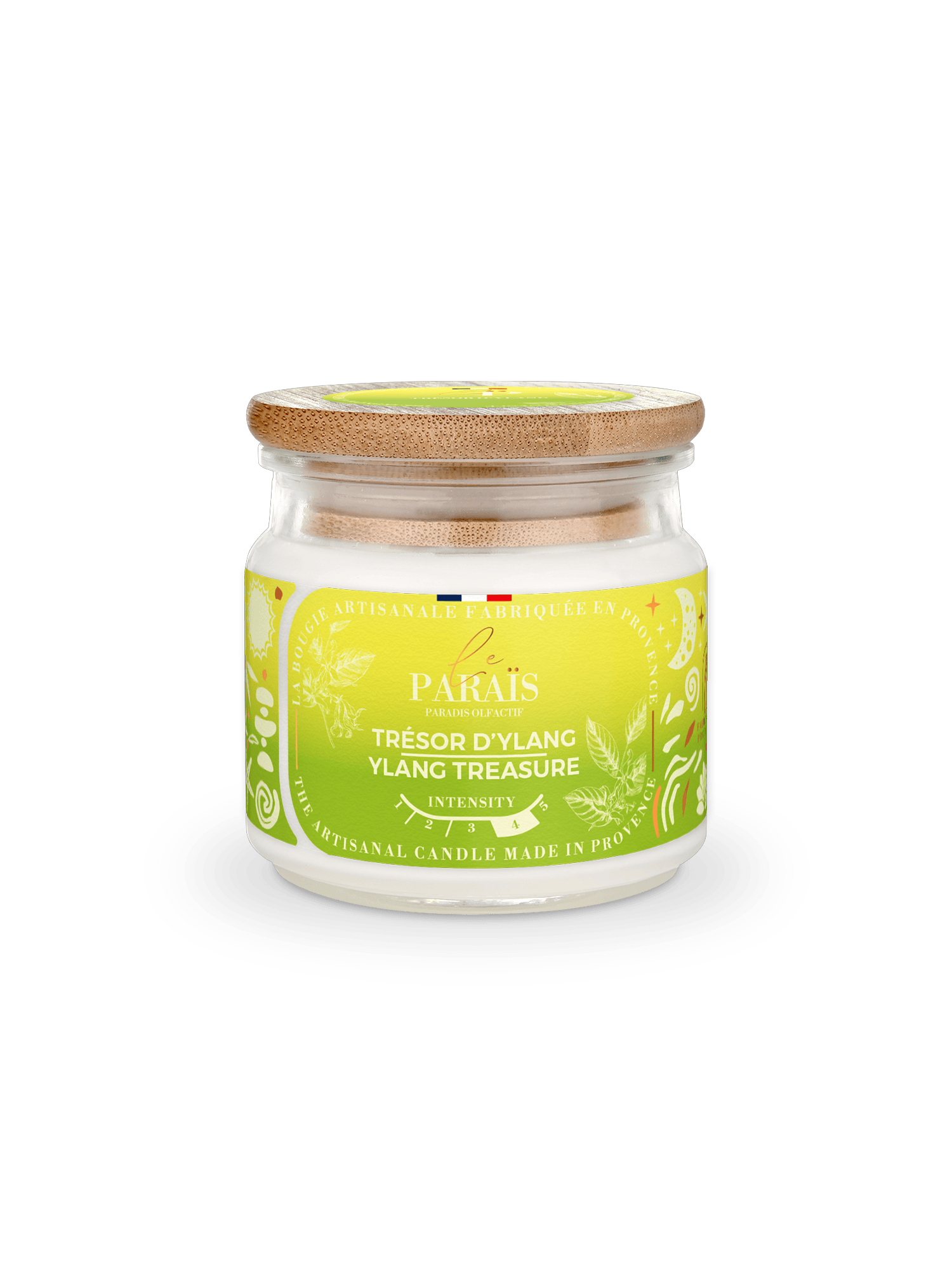 Bougie parfumée Trésor d'Ylang 1 Bougie parfumée Trésor d'Ylang