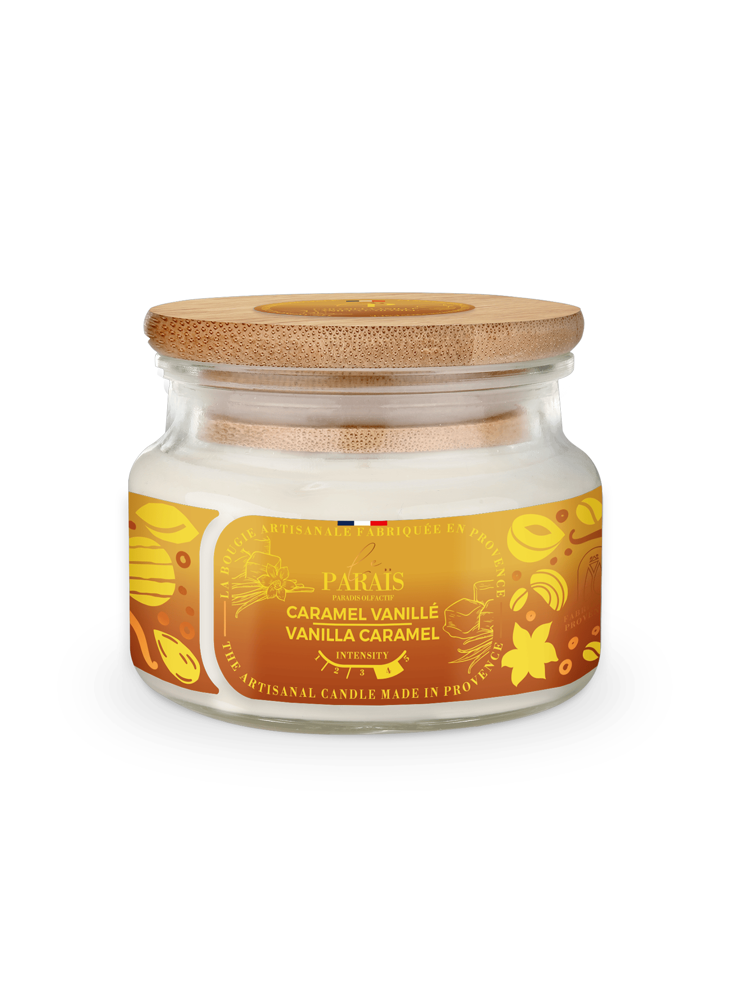 Bougie parfumée Caramel vanillé 2 Bougie parfumée Caramel vanillé – Image 2