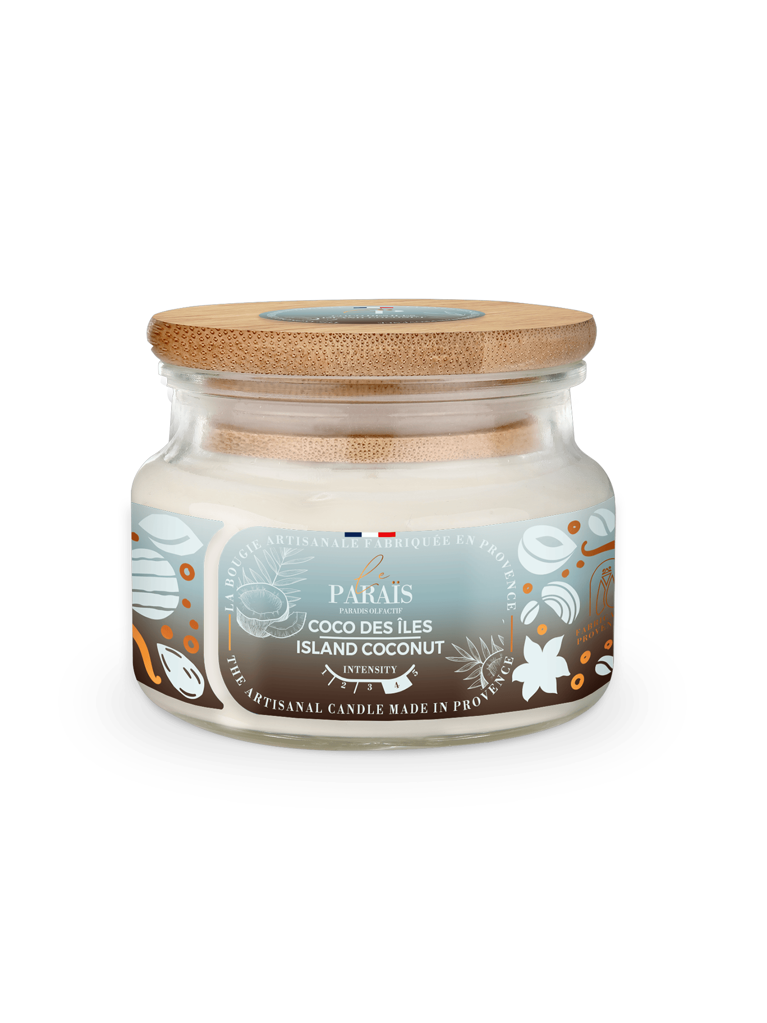 Bougie parfumée Coco des îles 2 Bougie parfumée Coco des îles – Image 2