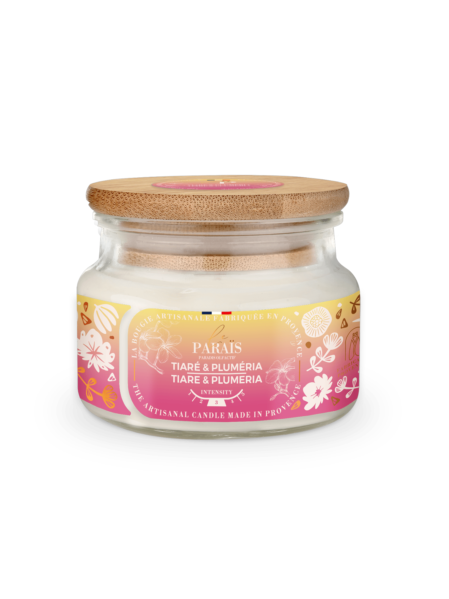 Bougie parfumée Tiaré & Plumeria 2 Bougie parfumée Tiaré & Plumeria – Image 2