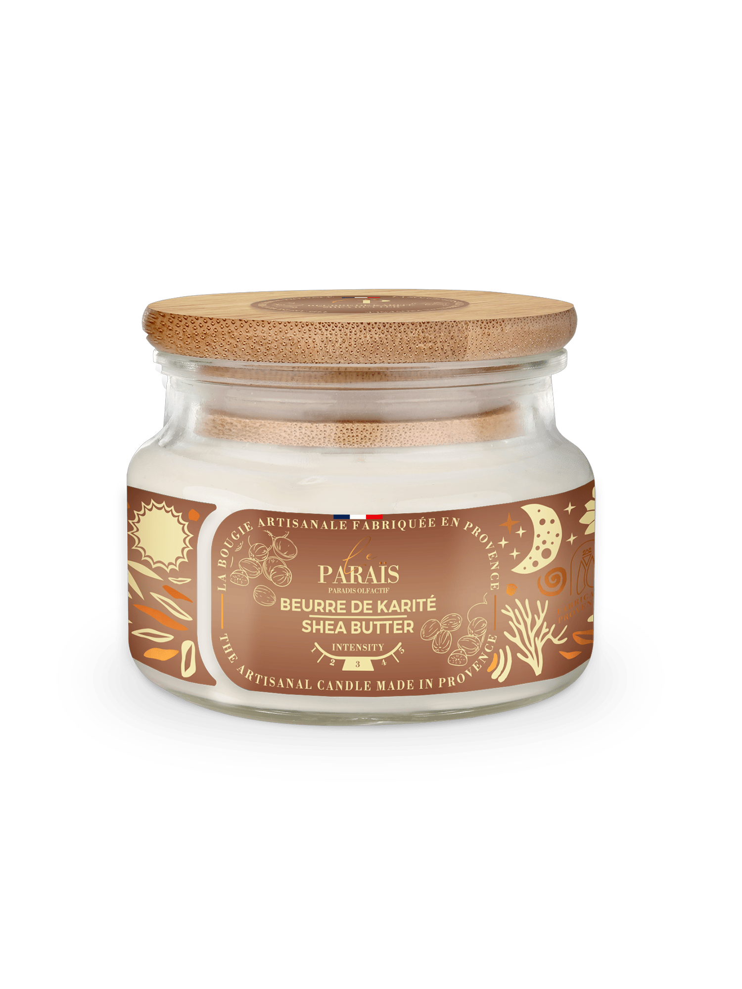 Bougie parfumée Beurre de karité 2 Bougie parfumée Beurre de karité – Image 2