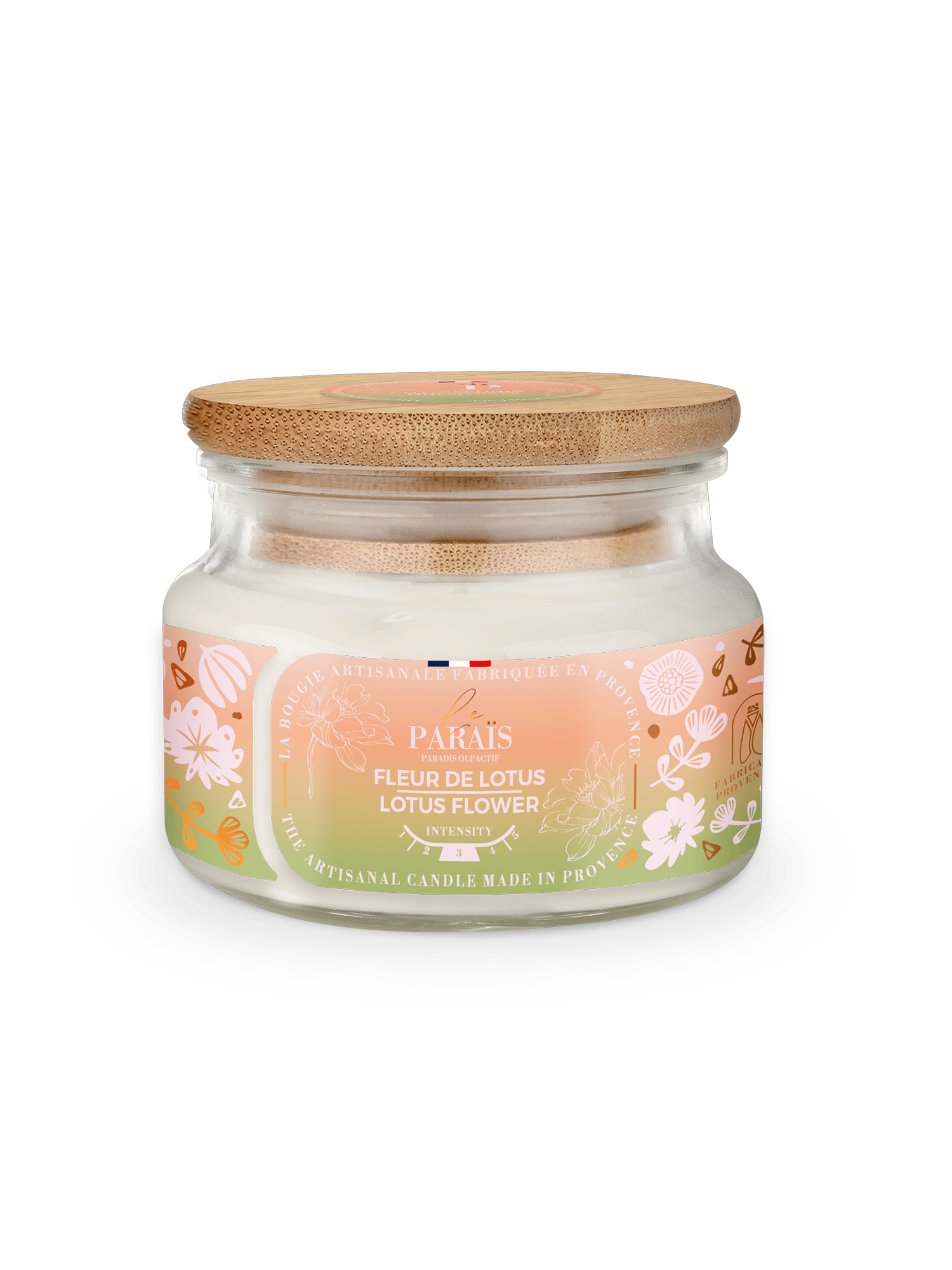 Bougie parfumée Fleur de Lotus 2 Bougie parfumée Fleur de Lotus – Image 2