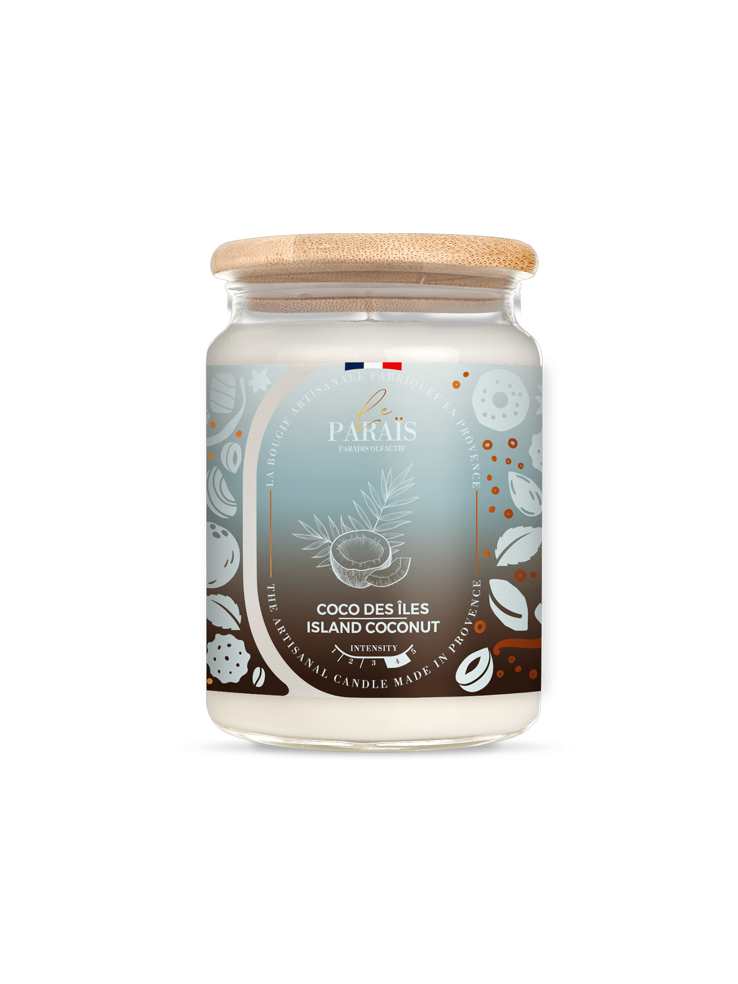 Bougie parfumée Coco des îles 3 Bougie parfumée Coco des îles – Image 3