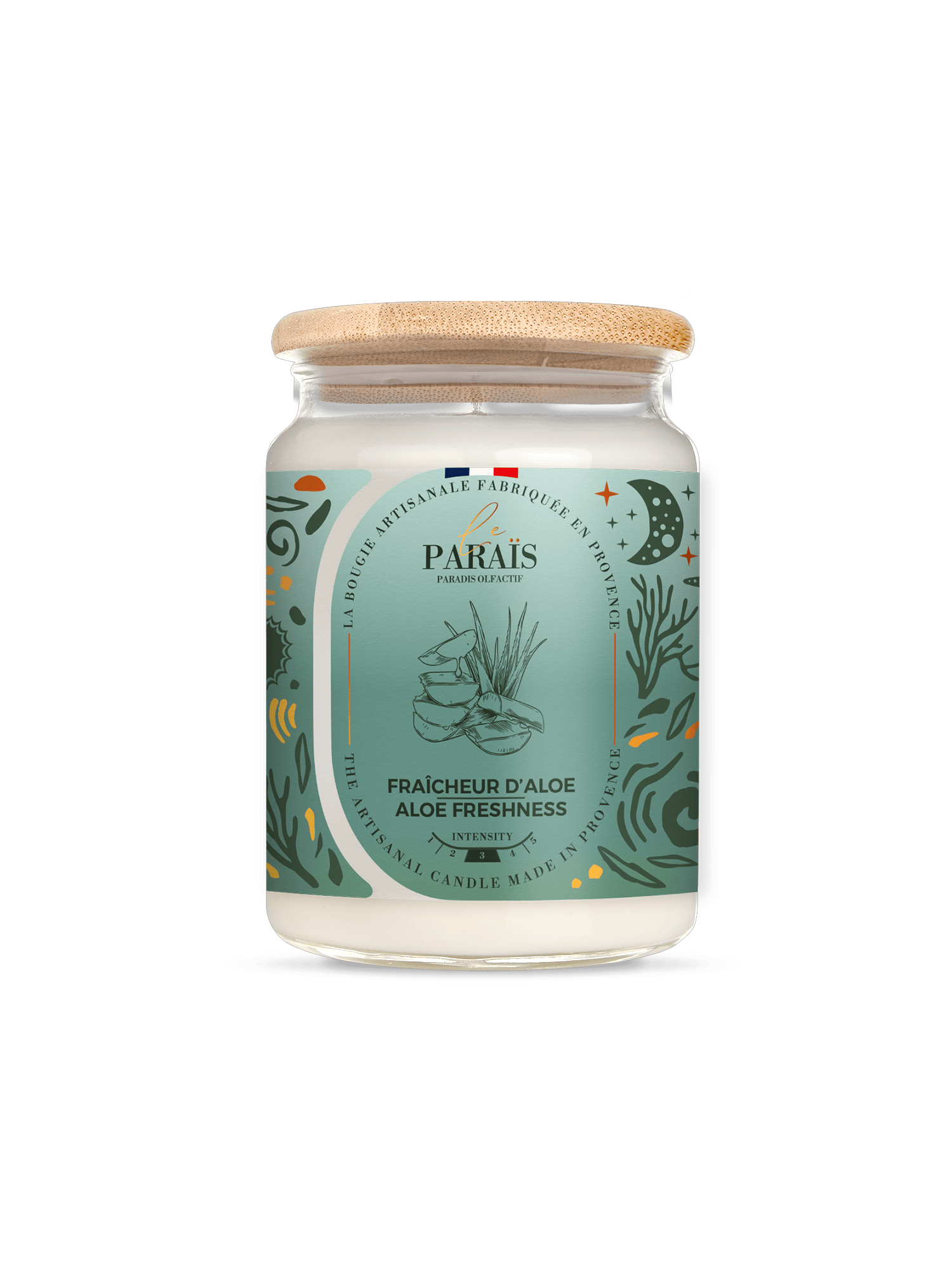 Bougie parfumée Fraîcheur d'Aloe 3 Bougie parfumée Fraîcheur d'Aloe – Image 3
