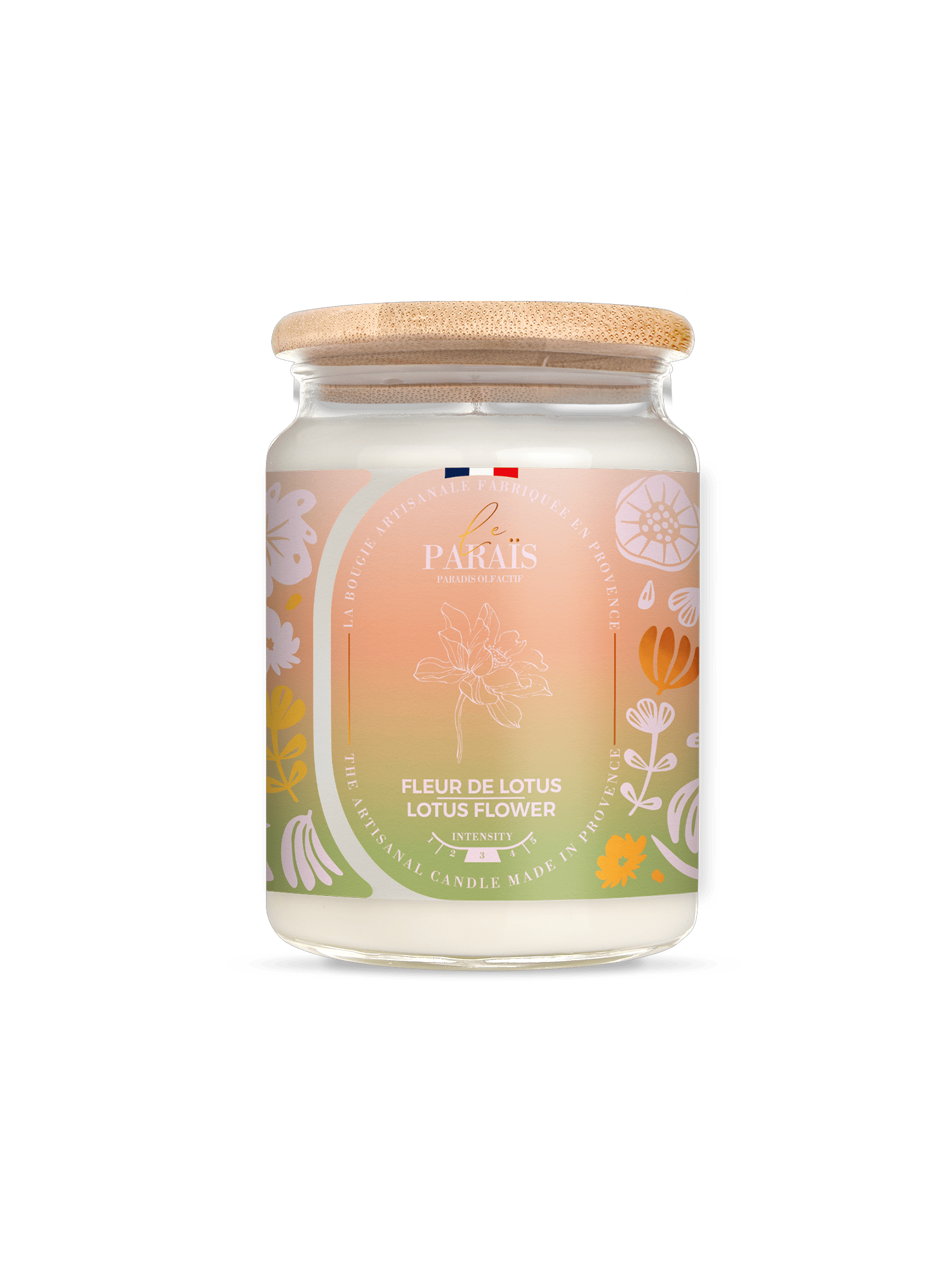 Bougie parfumée Fleur de Lotus 3 Bougie parfumée Fleur de Lotus – Image 3