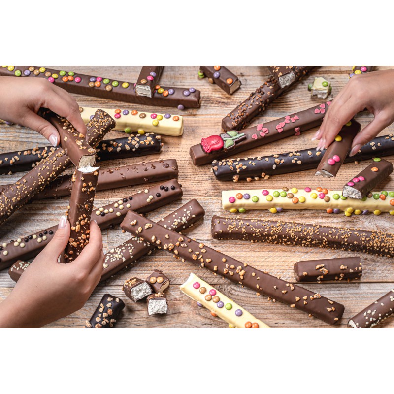 Chocolat Blanc Surprise Partie - Guimauve - 80g 2 Chocolat Blanc Surprise Partie - Guimauve - 80g – Image 2