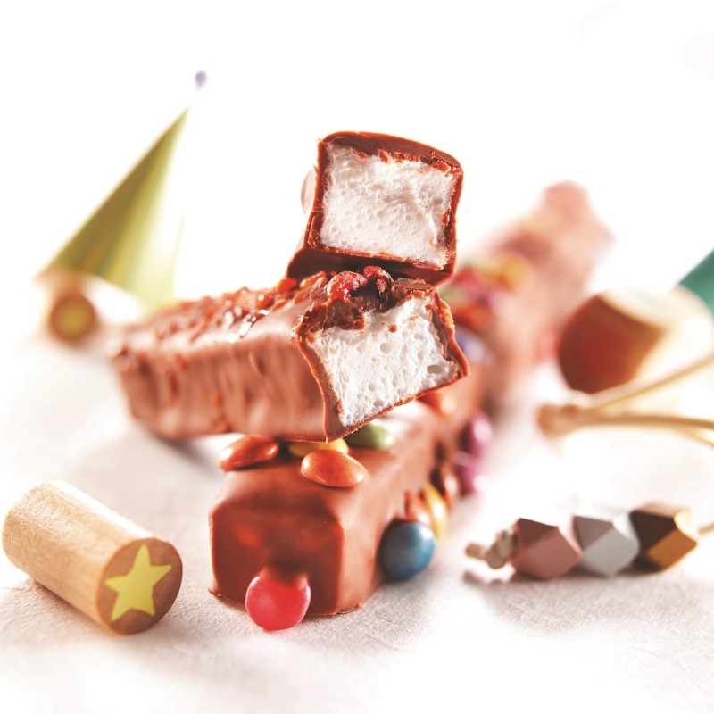 Chocolat Blanc Surprise Partie - Guimauve - 80g 3 Chocolat Blanc Surprise Partie - Guimauve - 80g – Image 3