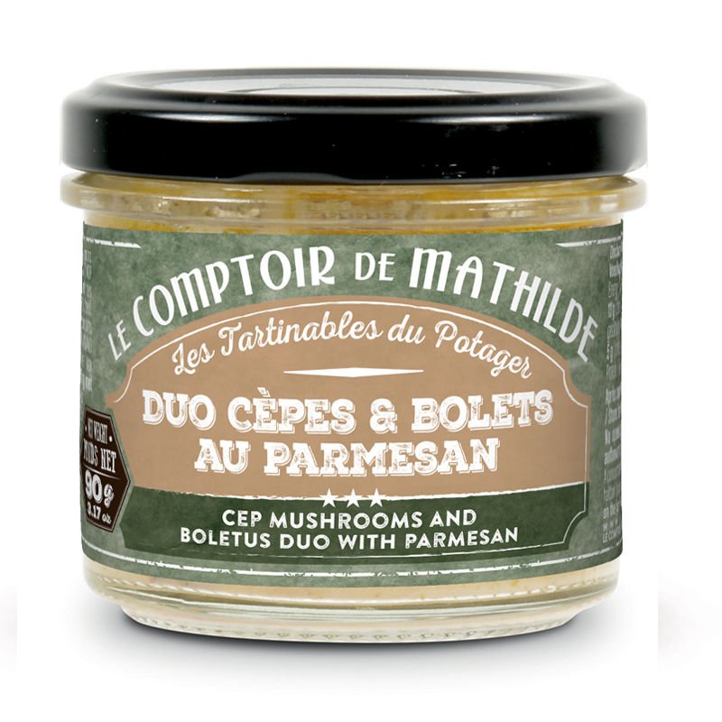 Duo Cèpes & Bolets au Parmesan - 90g 1 Duo Cèpes & Bolets au Parmesan - 90g