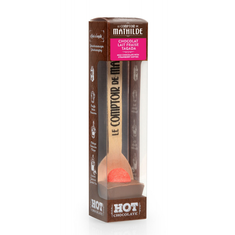 Lait Fraise Tagada - Hot Chocolate® 1 Lait Fraise Tagada - Hot Chocolate®