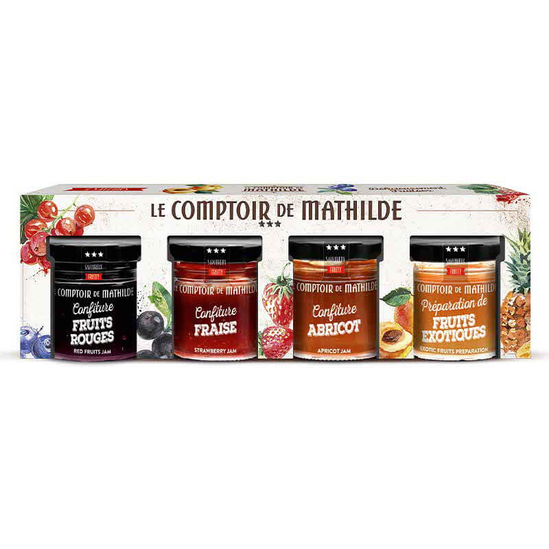 Les Mathildettes de Confitures - 4x40g 1 Les Mathildettes de Confitures - 4x40g